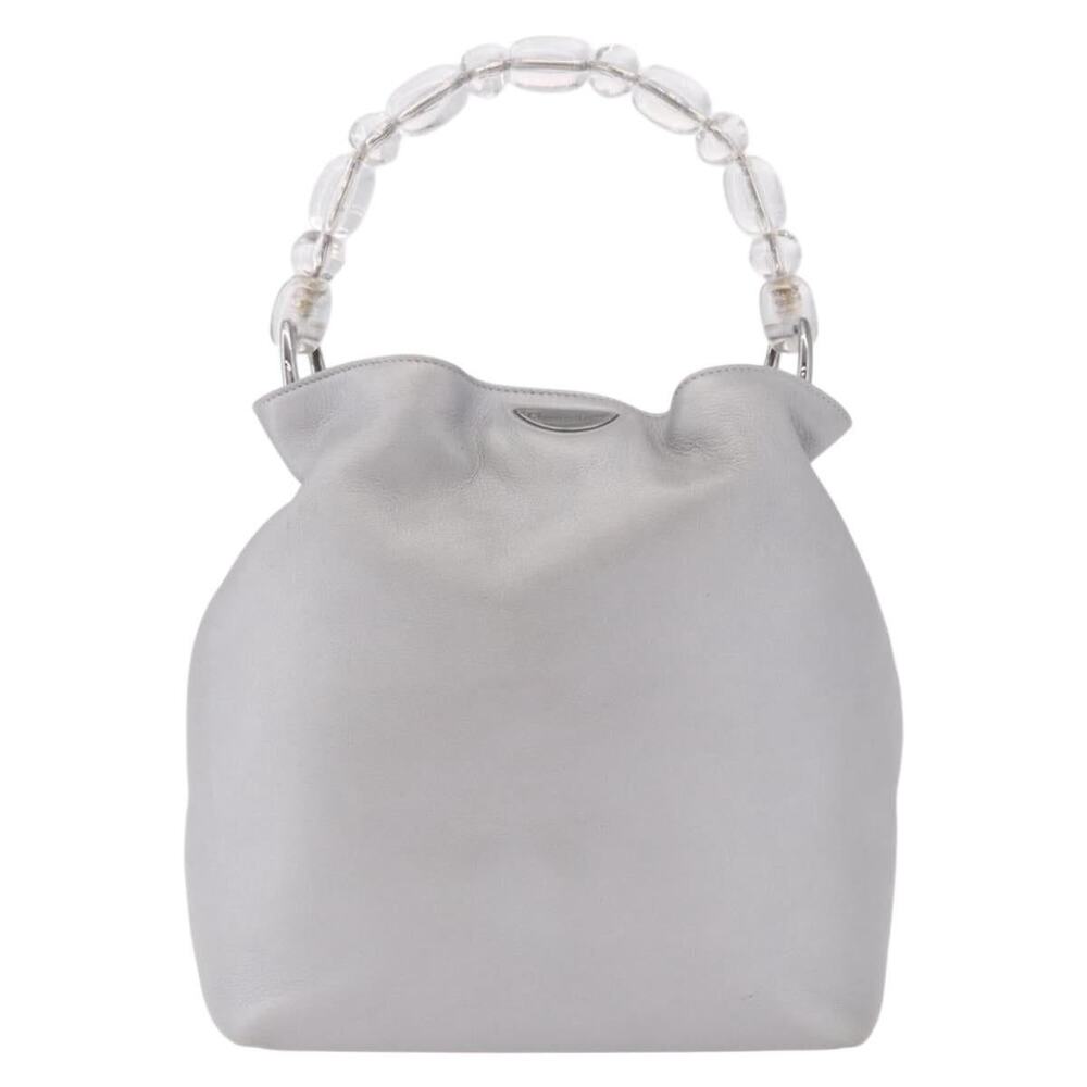 Dior Maris Pearl Handbag Silver